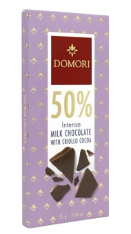 DOMORI TAV.GR.75 LATTE INTENSO 50%